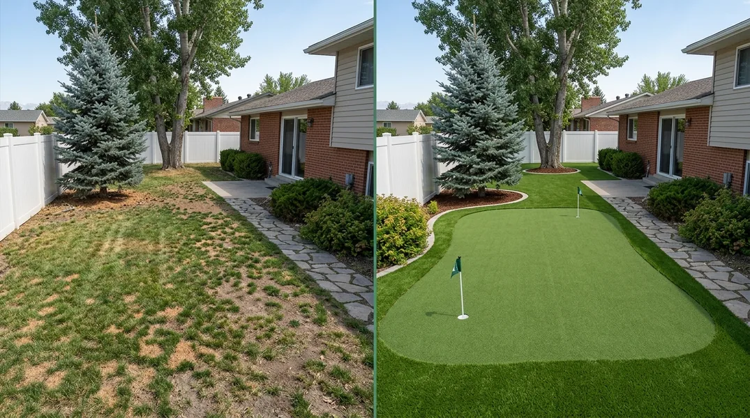 Idaho Falls Artificial Grass Cost Guide 2026: Backyards, Pet Turf and Putting Greens