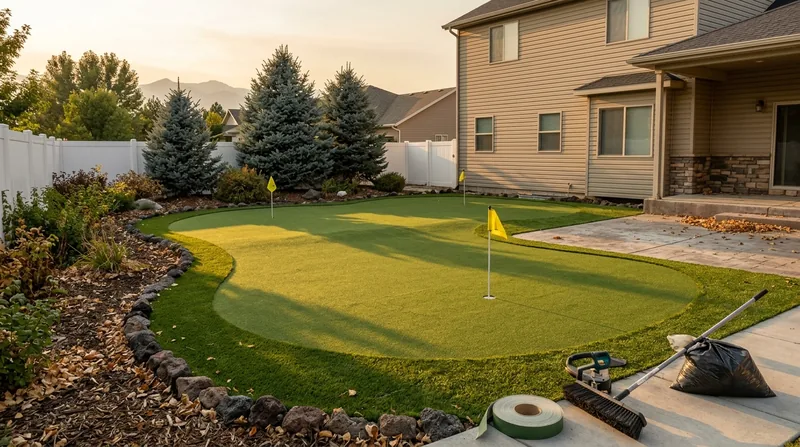 Putting Green Installation Idaho Falls